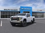 White[Summit White] 2024 GMC Sierra 3500HD SLE Left Front Corner Photo in Calgary AB