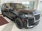 Black[Black Raven] 2021 Cadillac Escalade ESV Right Front Corner Photo in Edmonton AB