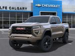 Tan[Desert Sand Metallic] 2024 GMC Canyon Elevation Front Vehicle Photo in Calgary AB