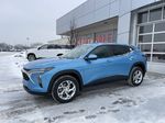 Blue[Marina Blue Metallic] 2025 Chevrolet Trax LS Left Front Corner Photo in Calgary AB