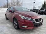Red[Scarlet Ember TriCoat] 2021 Nissan Versa Right Front Corner Photo in Edmonton AB