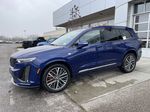 Blue[Opulent Blue Metallic] 2025 Cadillac XT6 Sport Left Front Corner Photo in Calgary AB