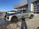 Silver[Argent Silver Metallic] 2025 Cadillac CT4 Sport Left Front Corner Photo in Calgary AB