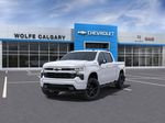 White[Summit White] 2025 Chevrolet Silverado 1500 RST Left Front Corner Photo in Calgary AB