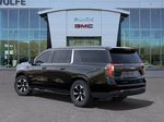 Black[Onyx Black] 2025 GMC Yukon XL AT4 Ultimate Left Rear Corner Photo in Calgary AB