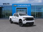 White[Summit White] 2025 Chevrolet Silverado 1500 Custom Primary Photo in Calgary AB