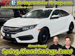 White[Taffeta White] 2016 Honda Civic Sedan LX CVT - Heated Seats, Backup Camera Primary Photo in Winnipeg MB