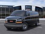 Black[Onyx Black] 2025 GMC Savana Passenger Front Vehicle Photo in Oshawa ON