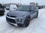 Gray[Satin Steel Metallic] 2022 Chevrolet Trailblazer Left Front Corner Photo in Edmonton AB