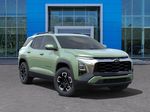 Green[Cacti Green] 2025 Chevrolet Equinox ACTIV Left Front Rim and Tire Photo in Calgary AB