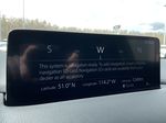 Blue[Deep Crystal Blue Mica] 2021 Mazda CX-5 Grand Touring Navigation Screen Closeup Photo in Calgary AB