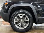 Black[Diamond Black Crystal Pearl] 2019 Jeep Cherokee Trailhawk Elite 4WD - Panoramic Roof. 2.0L Turbo Rear of Vehicle Photo in Winnipeg MB
