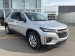 Silver[Silver Ice Metallic] 2022 Chevrolet Traverse Right Front Corner Photo in Edmonton AB