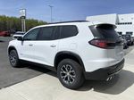 White[Summit White] 2025 GMC Acadia AT4 Left Rear Corner Photo in Calgary AB