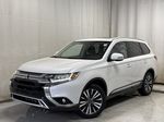 WHITE 2020 Mitsubishi Outlander EX-L AWD -  Third Row Seat, Backup Camera, Cruise Control, Bluetooth Left Front Corner Photo in Edmonton AB