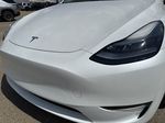 White[Pearl White Multi-Coat] 2023 Tesla Model Y Left Front Head Light / Bumper and Grill in Edmonton AB