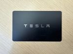 White[Pearl White Multi-Coat] 2023 Tesla Model Y Key and Fob Photo in Edmonton AB