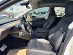 White[Pearl White Multi-Coat] 2023 Tesla Model Y Left Front Interior Photo in Edmonton AB