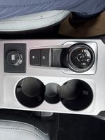 Gray[Cactus Grey] 2024 Ford Bronco Sport Center Console Photo in Camrose AB
