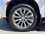 White[White Frost Tricoat] 2023 GMC Yukon Left Front Rim and Tire Photo in Edmonton AB
