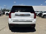 White[White Frost Tricoat] 2023 GMC Yukon Rear of Vehicle Photo in Edmonton AB