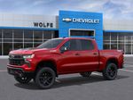 Red[Radiant Red Tintcoat] 2025 Chevrolet Silverado 1500 Left Side Photo in Edmonton AB