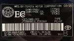 Blue[Blueprint] 2020 Toyota Corolla Hybrid - CVT, Leather, Heated Seats, Backup Cam Right Rear Corner Photo in Winnipeg MB