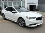 White[Platinum White Pearl] 2019 Acura TLX Right Front Corner Photo in Edmonton AB