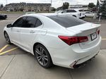White[Platinum White Pearl] 2019 Acura TLX Left Rear Corner Photo in Edmonton AB