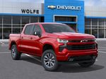 Red[Radiant Red Tintcoat] 2025 Chevrolet Silverado 1500 Left Front Rim and Tire Photo in Edmonton AB