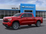 Red[Radiant Red Tintcoat] 2025 Chevrolet Silverado 1500 Left Side Photo in Edmonton AB