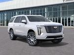 White[Crystal White Tricoat] 2025 Cadillac Escalade Left Front Rim and Tire Photo in Edmonton AB