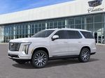 White[Crystal White Tricoat] 2025 Cadillac Escalade Left Side Photo in Edmonton AB