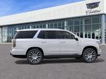 White[Crystal White Tricoat] 2025 Cadillac Escalade Right Side Photo in Edmonton AB