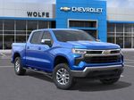 Blue[Riptide Blue Metallic] 2025 Chevrolet Silverado 1500 Left Front Rim and Tire Photo in Edmonton AB