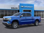Blue[Riptide Blue Metallic] 2025 Chevrolet Silverado 1500 Left Side Photo in Edmonton AB