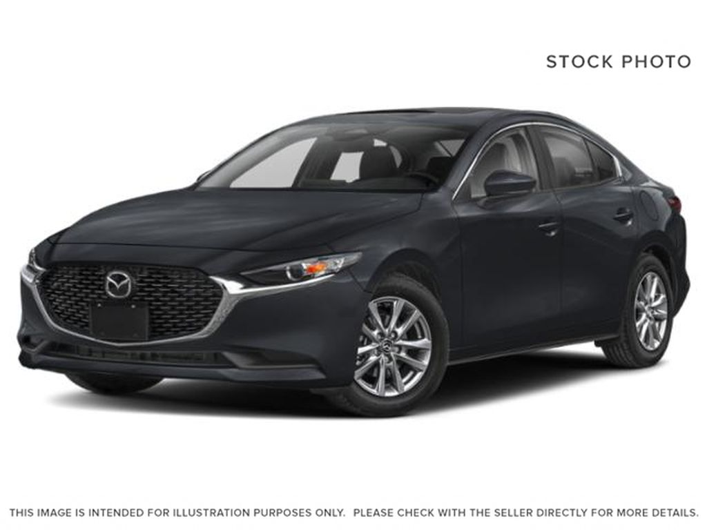 SNOW FLAKE WHITE PEARL(25D-BAX)-BLACK 2025 Mazda3 GS
