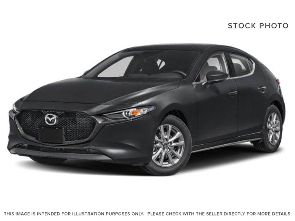 SNOW FLAKE WHITE PEARL(25D-BBB)-BLACK 2025 Mazda3 Sport GX