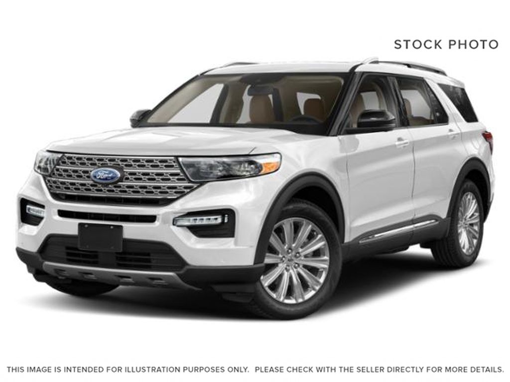 White[Star White Metallic Tri-Coat] 2021 Ford Explorer