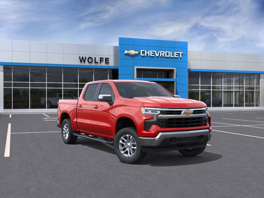 Red[Red Hot] 2025 Chevrolet Silverado 1500