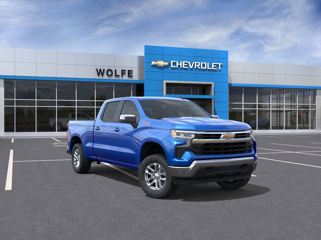 Blue[Riptide Blue Metallic] 2025 Chevrolet Silverado 1500