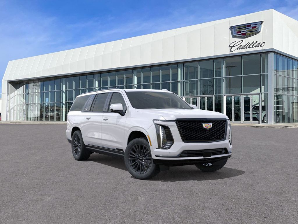 White[Crystal White Tricoat] 2025 Cadillac Escalade ESV