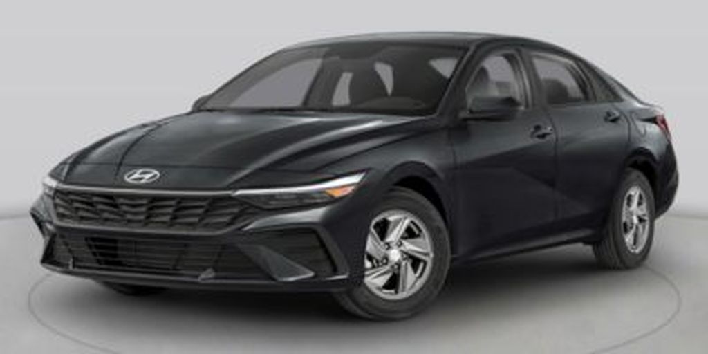 Black[Abyss Black] 2025 Hyundai Elantra