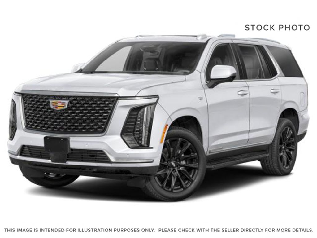 White[Crystal White Tricoat] 2025 Cadillac Escalade
