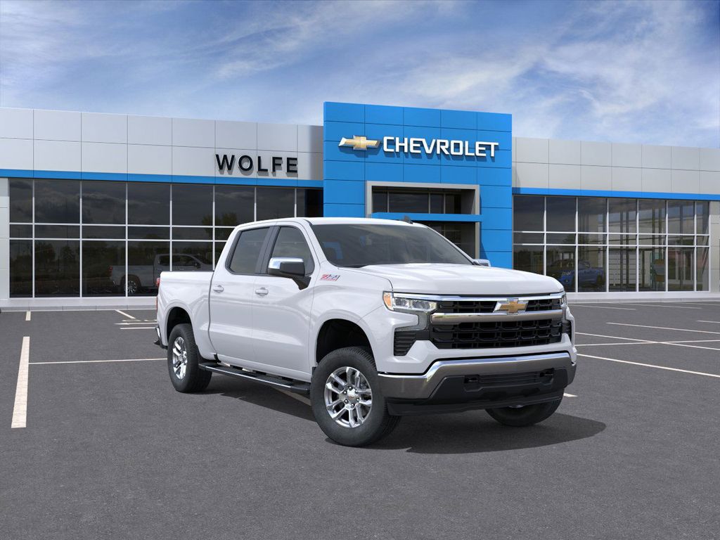 White[Summit White] 2025 Chevrolet Silverado 1500