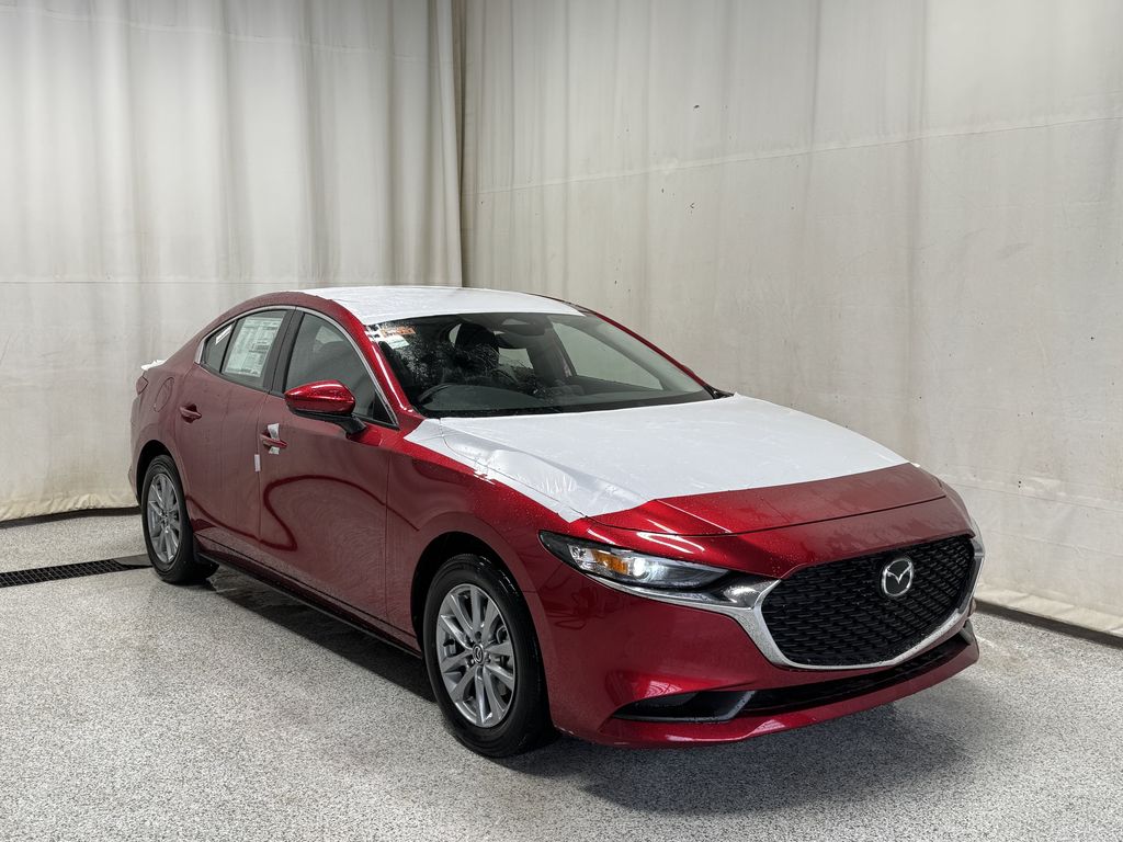 SOUL RED CRYSTAL METALLIC-BLACK 2026 Mazda MAZDA3 Sedan 6-Speed Automatic