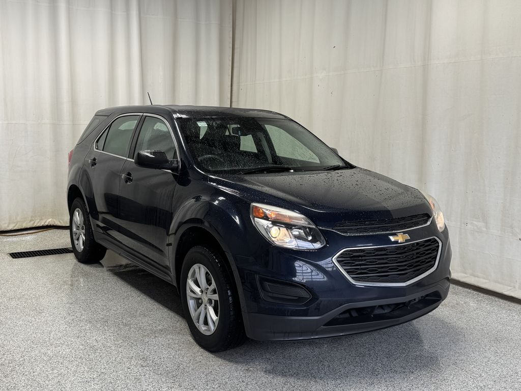 Blue 2017 Chevrolet Equinox LS AWD SUV / Crossover All-Wheel Drive Automatic