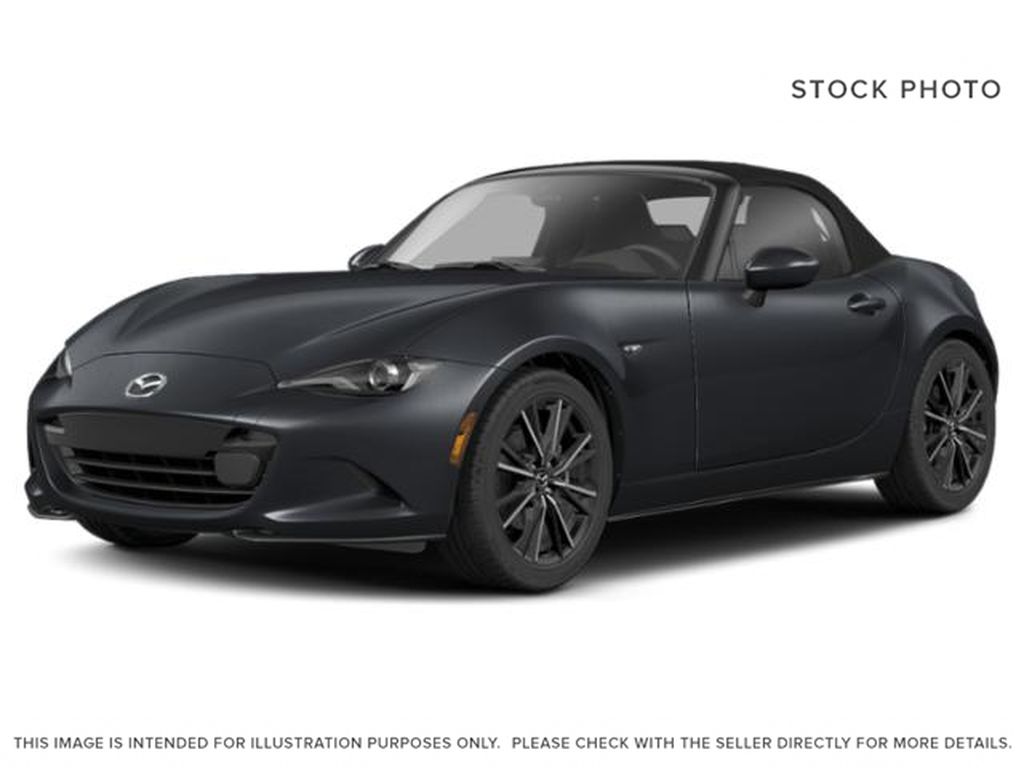 SOUL RED CRYSTAL METALLIC-BLACK 2026 Mazda MX-5 Convertible Manual