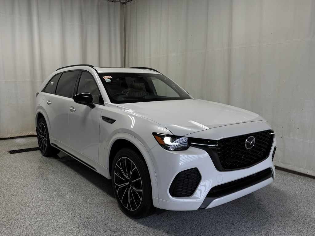RHODIUM WHITE METALLIC-WINDSOR TAN 2026 Mazda CX-70 SUV / Crossover Automatic