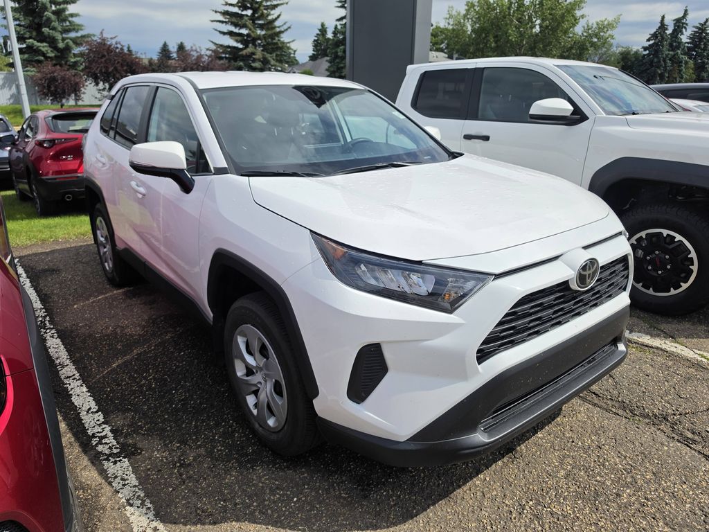 White 2025 Toyota RAV4 SUV / Crossover All-Wheel Drive Automatic